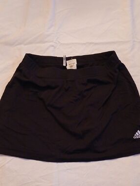 adidas Black Sport Skort with Signature Logo